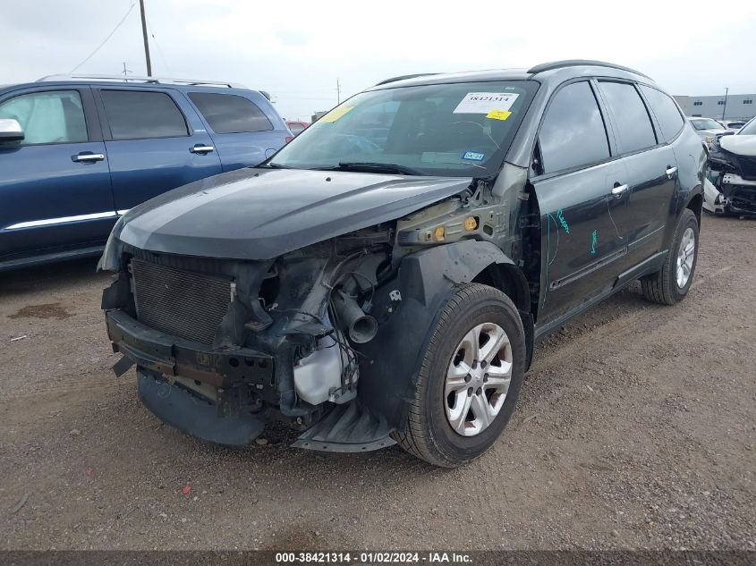 2015 CHEVROLET TRAVERSE LS - 1GNKRFKDXFJ376104