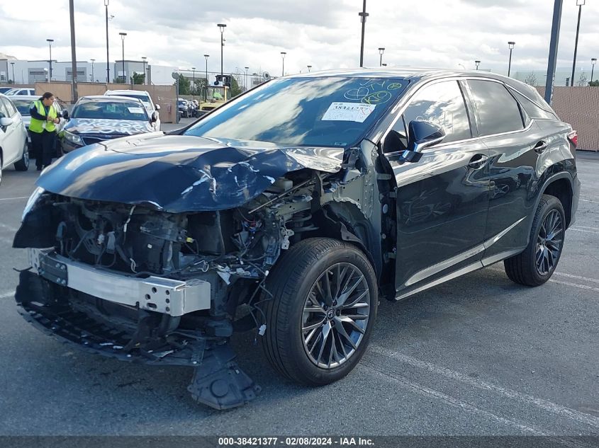 2020 LEXUS RX 350 F SPORT - 2T2SZMDA4LC218103