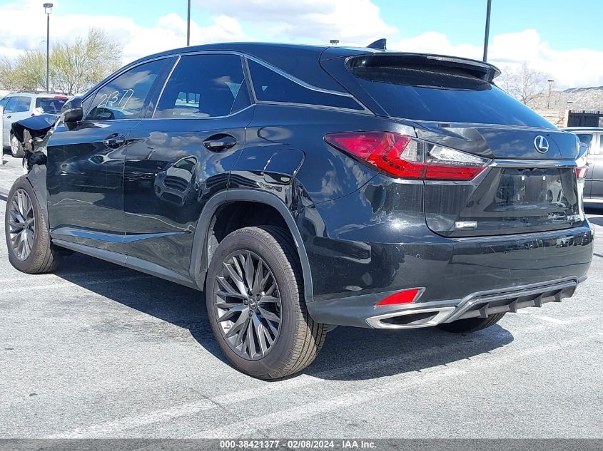 2020 LEXUS RX 350 F SPORT - 2T2SZMDA4LC218103