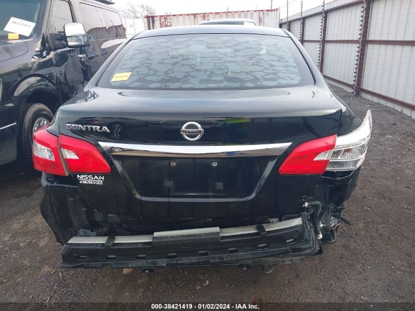 2016 NISSAN SENTRA S - 3N1AB7AP9GY220839