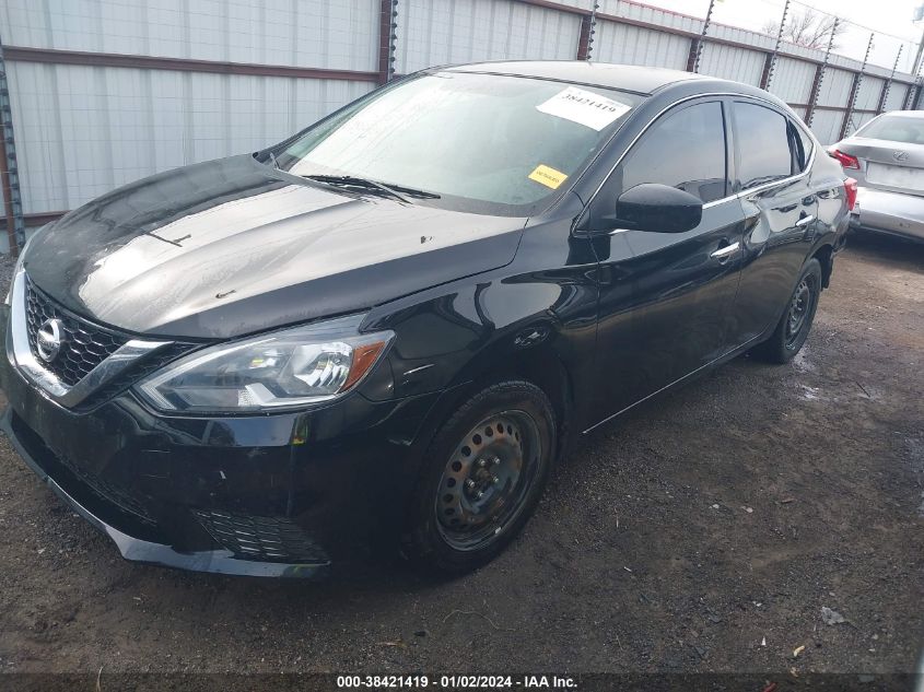 2016 NISSAN SENTRA S - 3N1AB7AP9GY220839