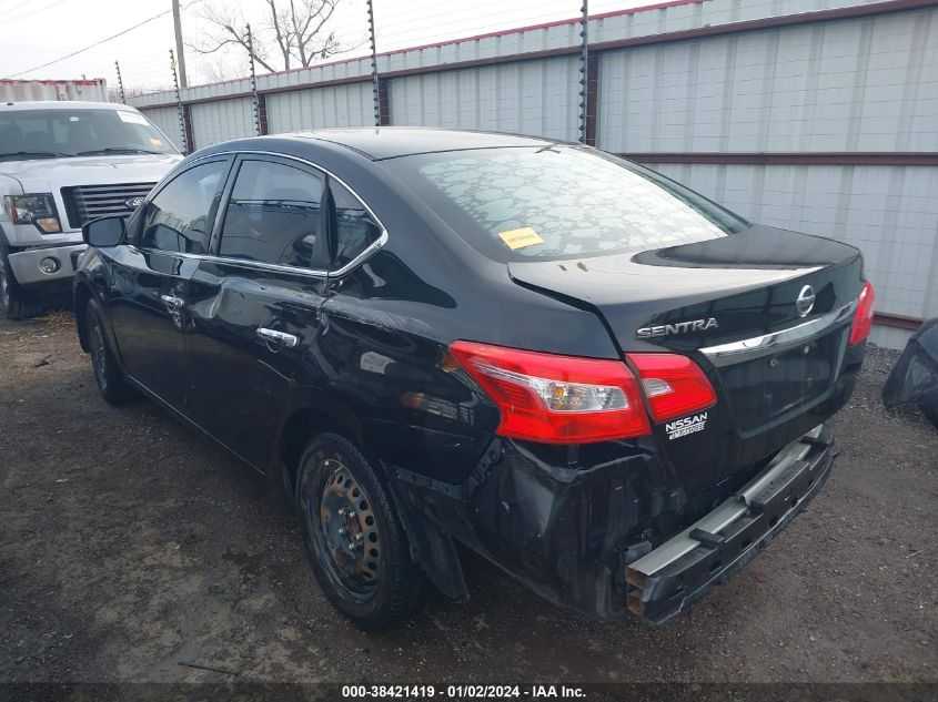 2016 NISSAN SENTRA S - 3N1AB7AP9GY220839