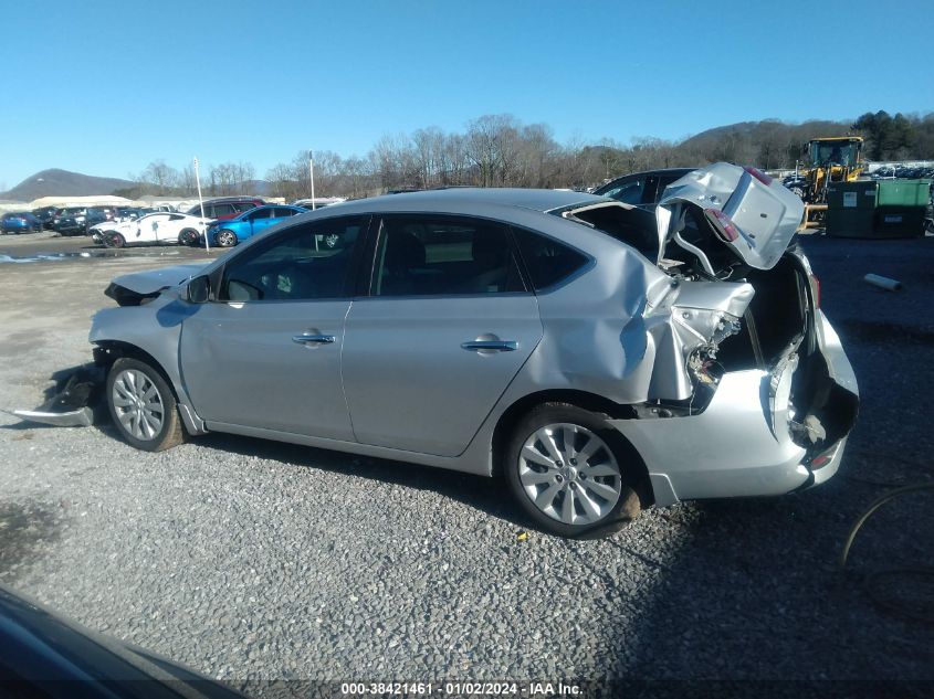 2019 NISSAN SENTRA S/SV/SR/SL - 3N1AB7AP3KY377954