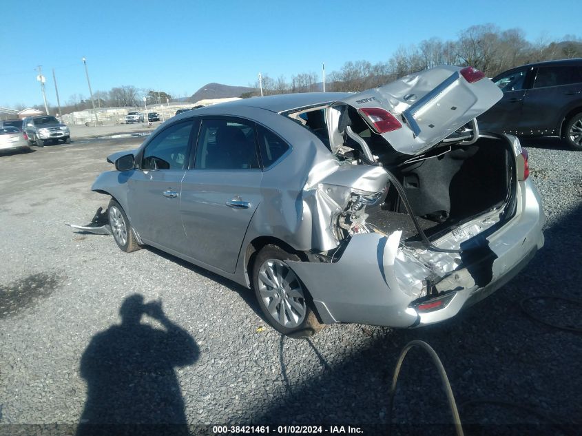 2019 NISSAN SENTRA S/SV/SR/SL - 3N1AB7AP3KY377954