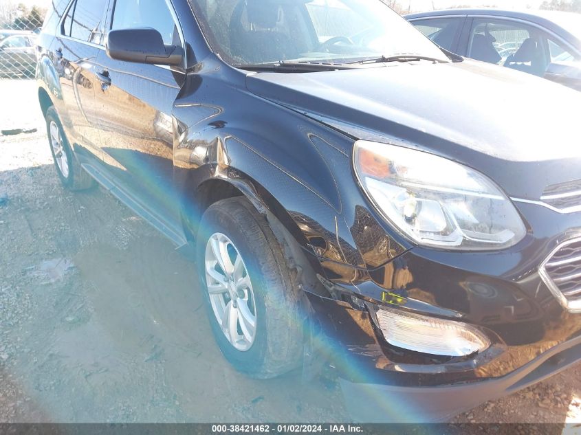 2017 CHEVROLET EQUINOX LT - 2GNALCEKXH1612804