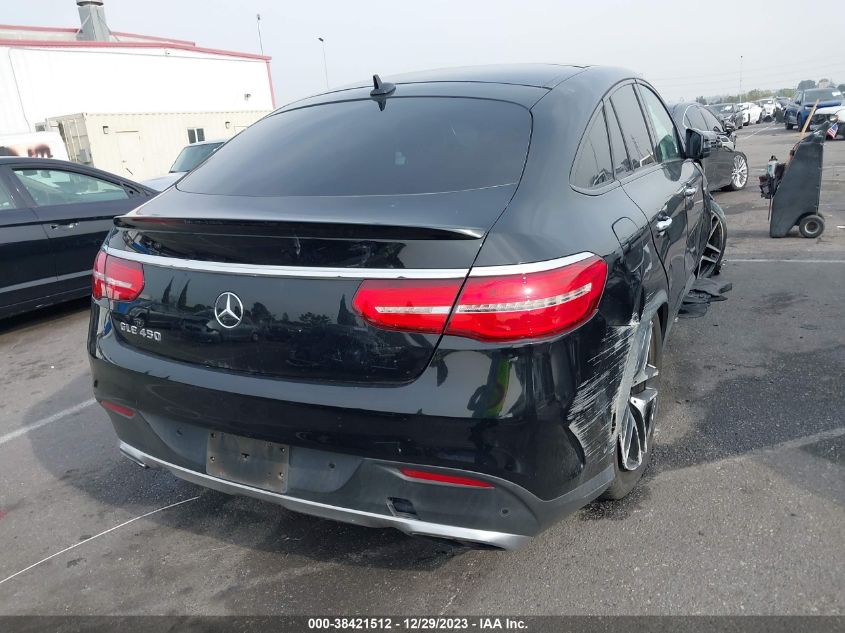 2016 MERCEDES-BENZ GLE 450 AMG COUPE 4MATIC 4JGED6EB2GA021021
