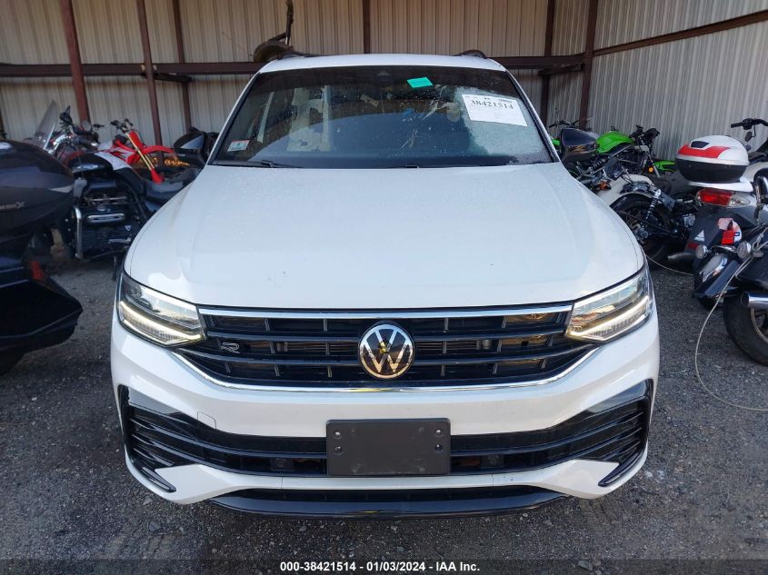 2022 VOLKSWAGEN TIGUAN SE R-LINE BLACK - 3VV8B7AX2NM092395