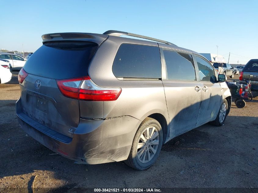 2015 TOYOTA SIENNA LE - 5TDJK3DC4FS120023
