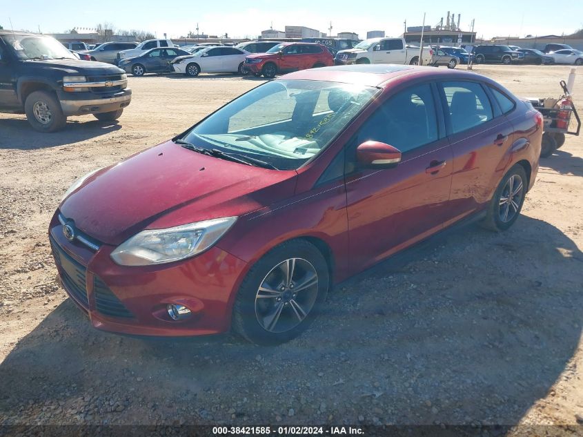 2014 FORD FOCUS SE - 1FADP3F28EL298302