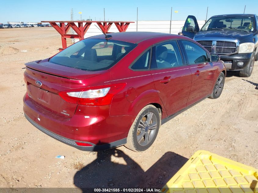 2014 FORD FOCUS SE - 1FADP3F28EL298302