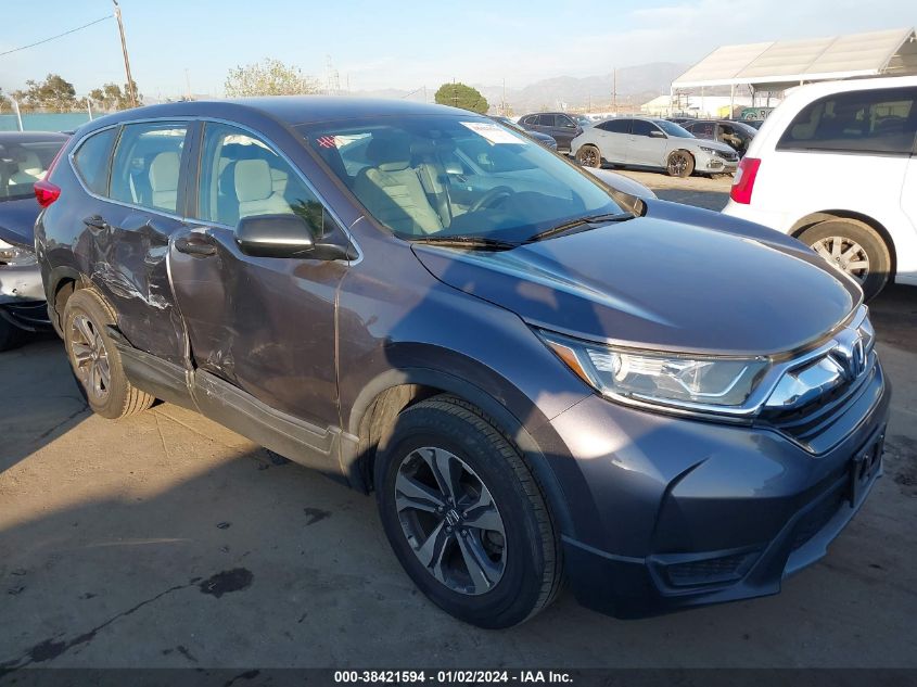 2017 HONDA CR-V LX - 7FARW5H34HE012901