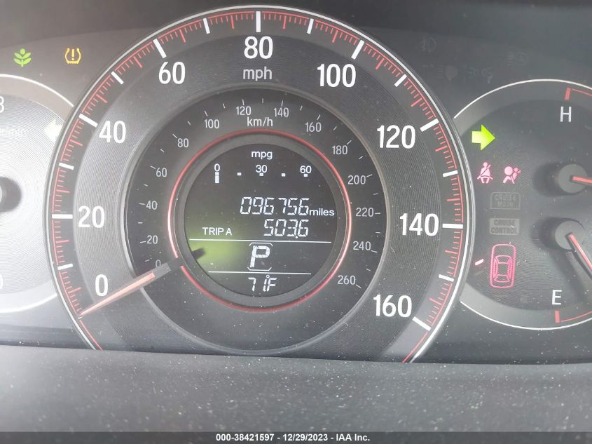 2017 HONDA ACCORD SPORT - 1HGCR2F53HA196119