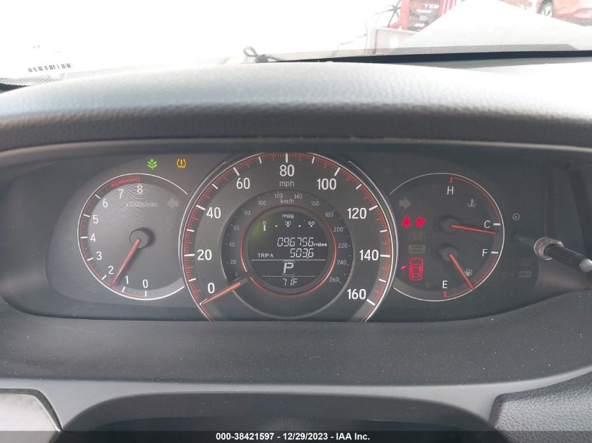 2017 HONDA ACCORD SPORT - 1HGCR2F53HA196119