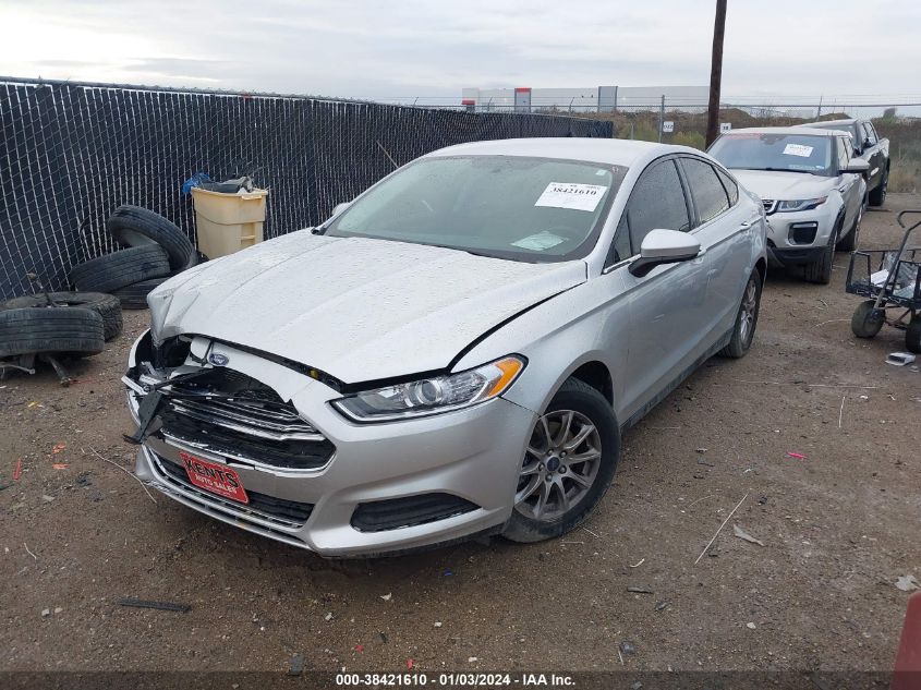 2015 FORD FUSION S - 3FA6P0G78FR254658