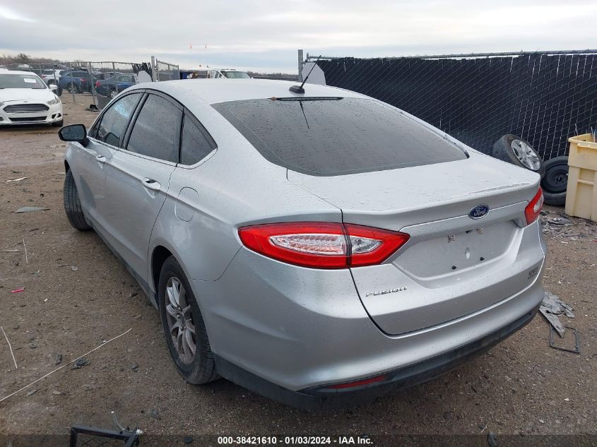 2015 FORD FUSION S - 3FA6P0G78FR254658