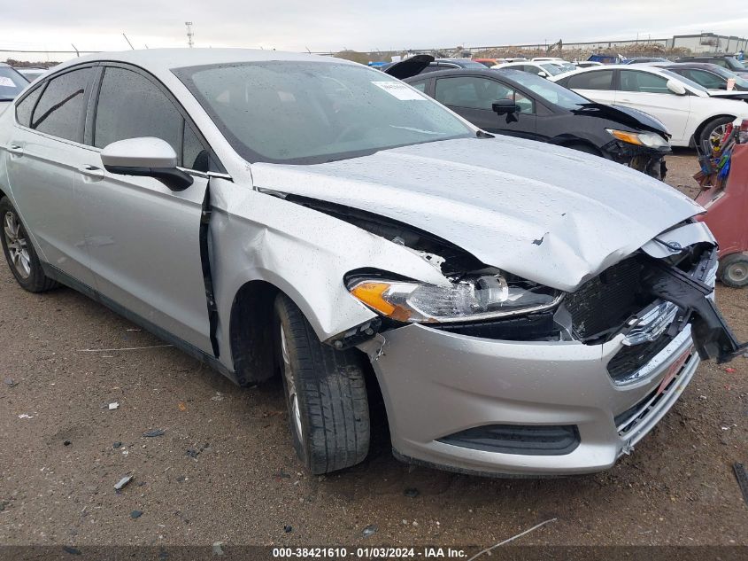 2015 FORD FUSION S - 3FA6P0G78FR254658