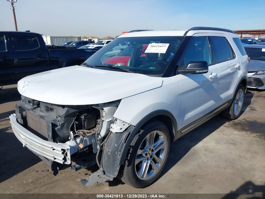 VIN 1FM5K7D83HGD04592 2017 FORD EXPLORER XLT