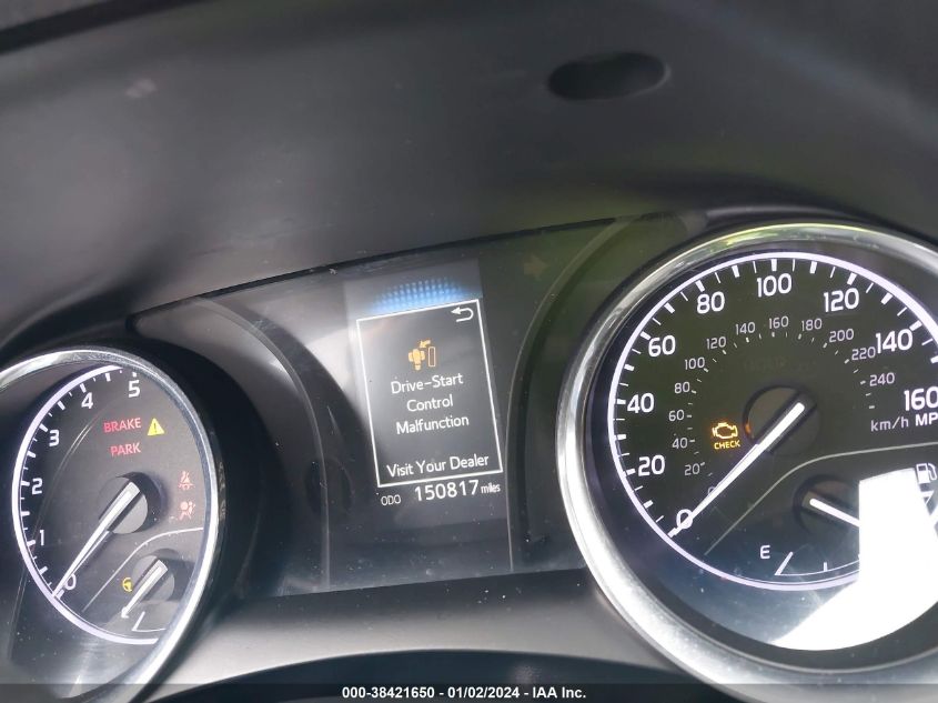 2019 TOYOTA CAMRY L/LE/XLE/SE/XSE - 4T1B11HK6KU197653
