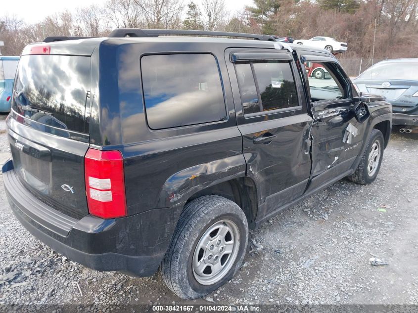 2014 JEEP PATRIOT SPORT - 1C4NJRBB3ED774121