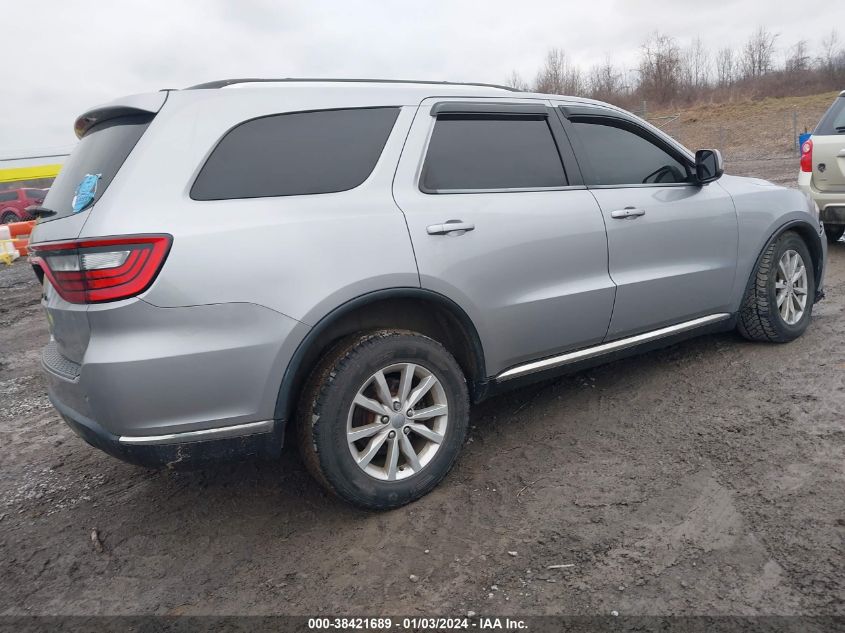 2014 DODGE DURANGO SXT - 1C4RDJAG5EC972910