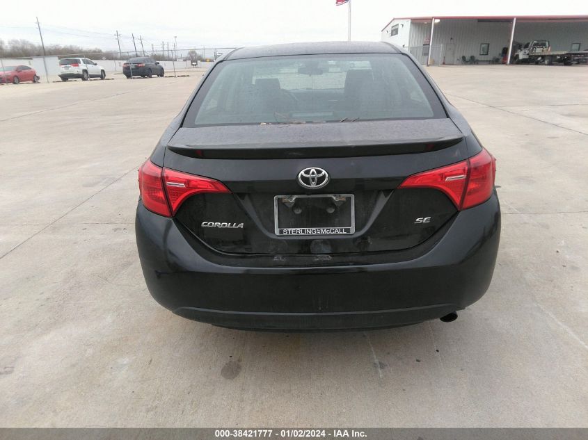 2019 TOYOTA COROLLA SE - 5YFBURHE6KP937185