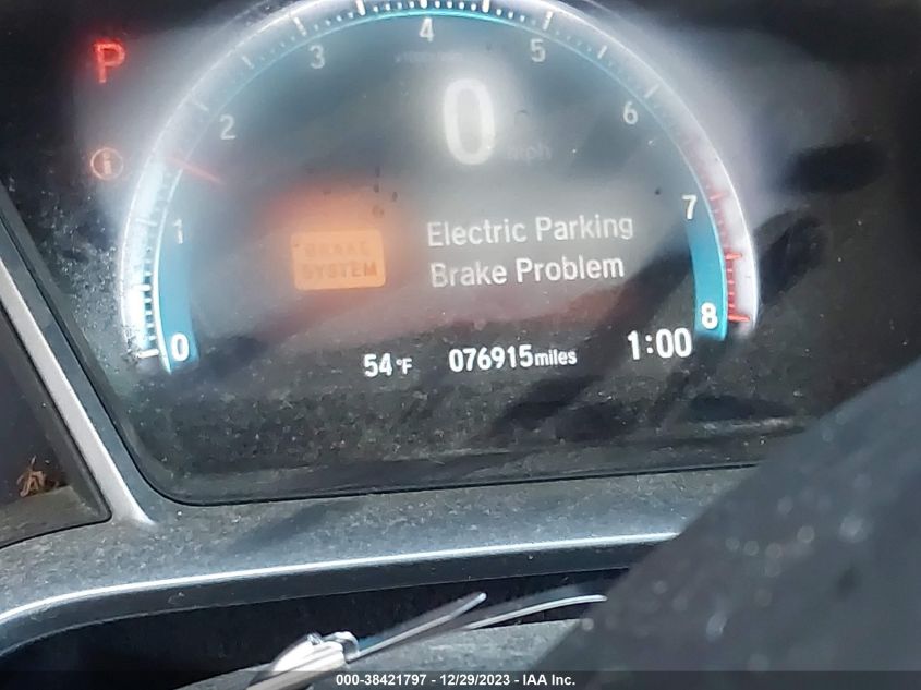 2016 HONDA CIVIC EXL - 19XFC1F75GE204600