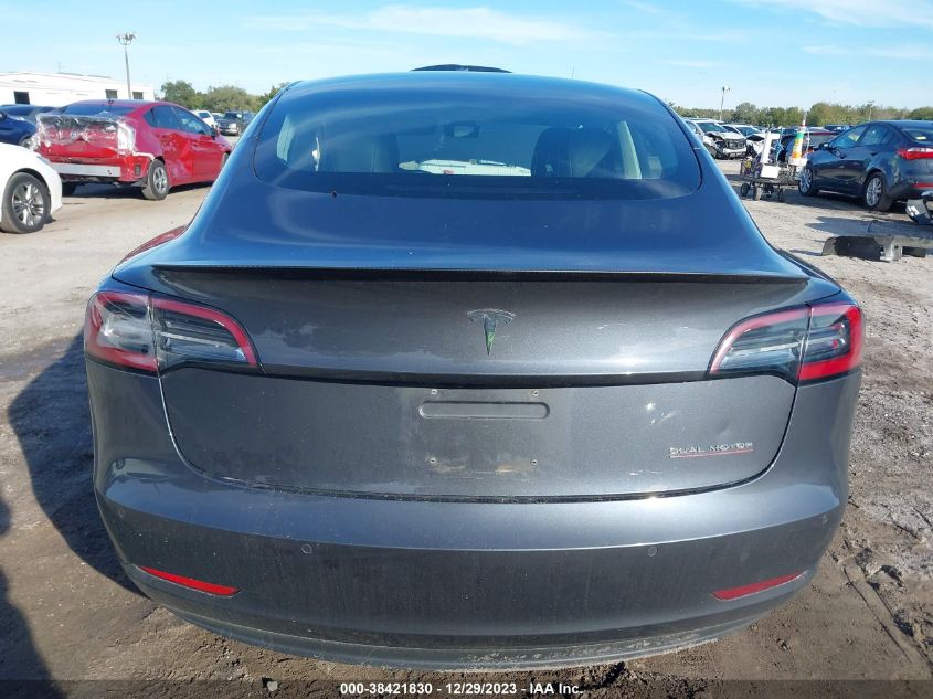 2018 TESLA MODEL 3 LONG RANGE/PERFORMANCE - 5YJ3E1EB4JF083126