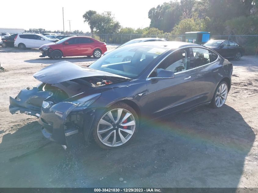 2018 TESLA MODEL 3 LONG RANGE/PERFORMANCE - 5YJ3E1EB4JF083126