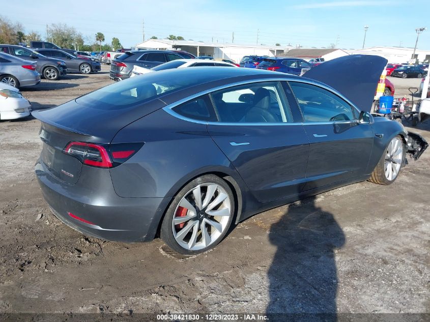 2018 TESLA MODEL 3 LONG RANGE/PERFORMANCE - 5YJ3E1EB4JF083126