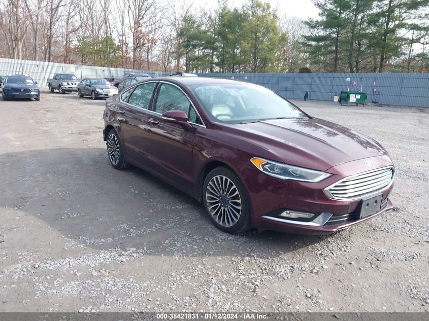 2017 FORD FUSION SE - 3FA6P0H91HR193124