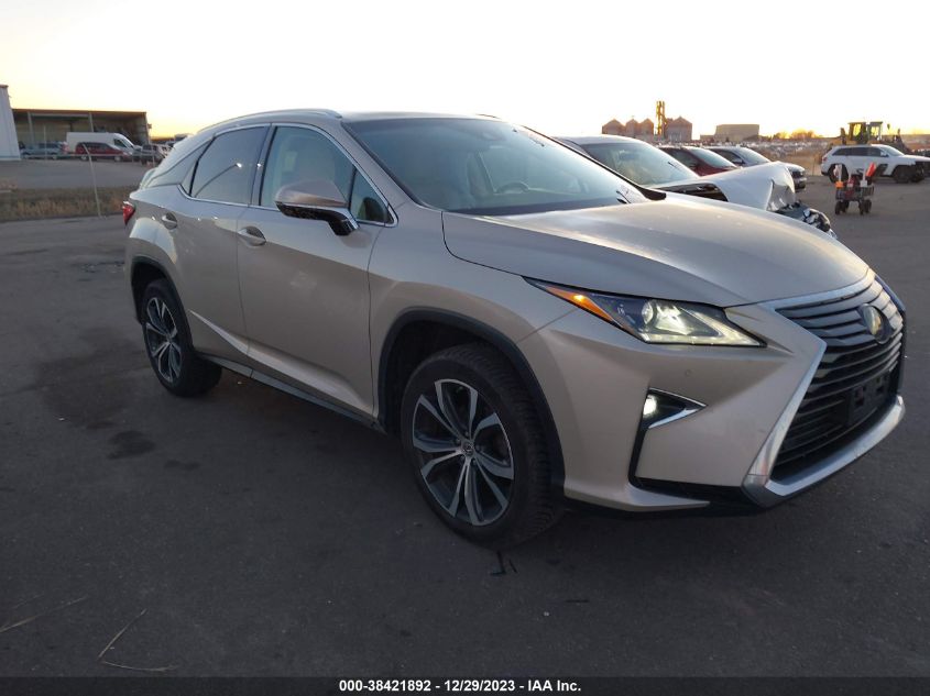 VIN 2T2BZMCA8GC050697 2016 LEXUS RX 350 no.1