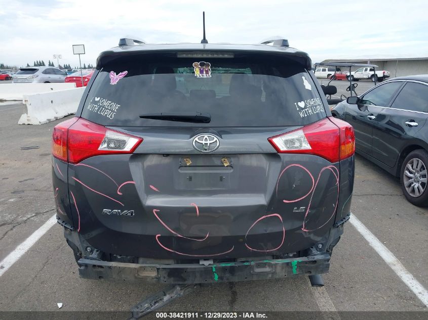 2014 TOYOTA RAV4 LE - 2T3ZFREV1EW078756