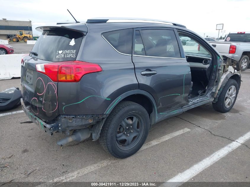 2014 TOYOTA RAV4 LE - 2T3ZFREV1EW078756