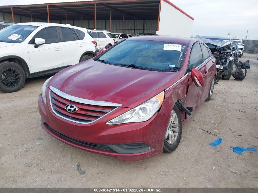 2014 HYUNDAI SONATA GLS - 5NPEB4AC9EH896065