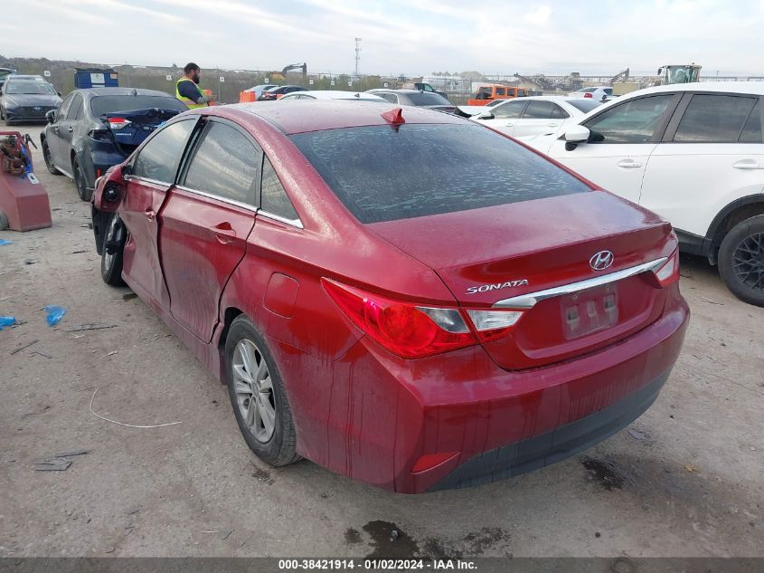 2014 HYUNDAI SONATA GLS - 5NPEB4AC9EH896065