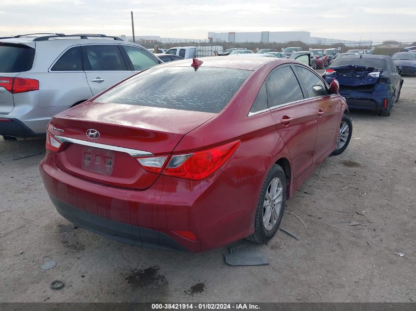 2014 HYUNDAI SONATA GLS - 5NPEB4AC9EH896065