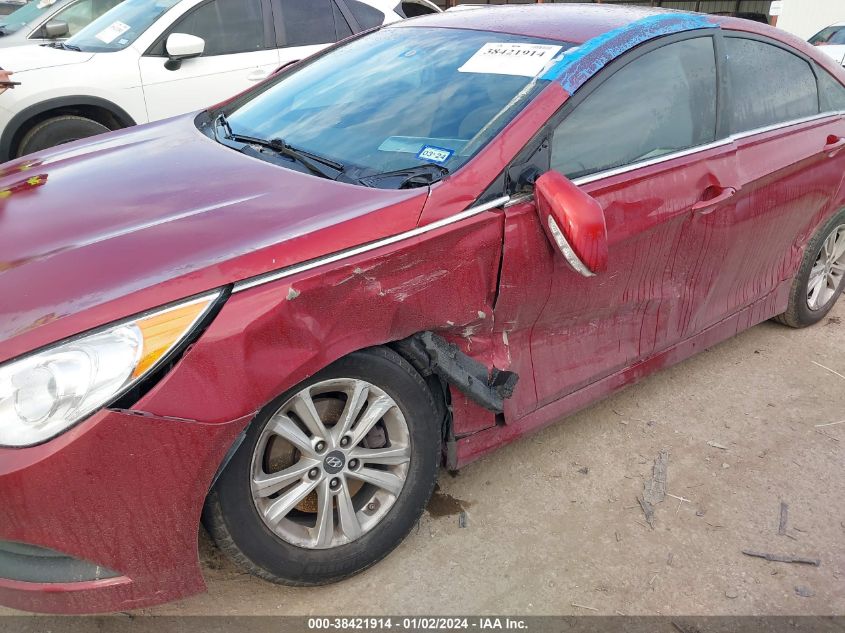 2014 HYUNDAI SONATA GLS - 5NPEB4AC9EH896065