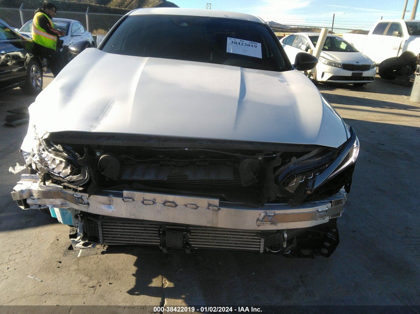 VIN 1HGCV1F32NA008089 2022 HONDA ACCORD SPORT