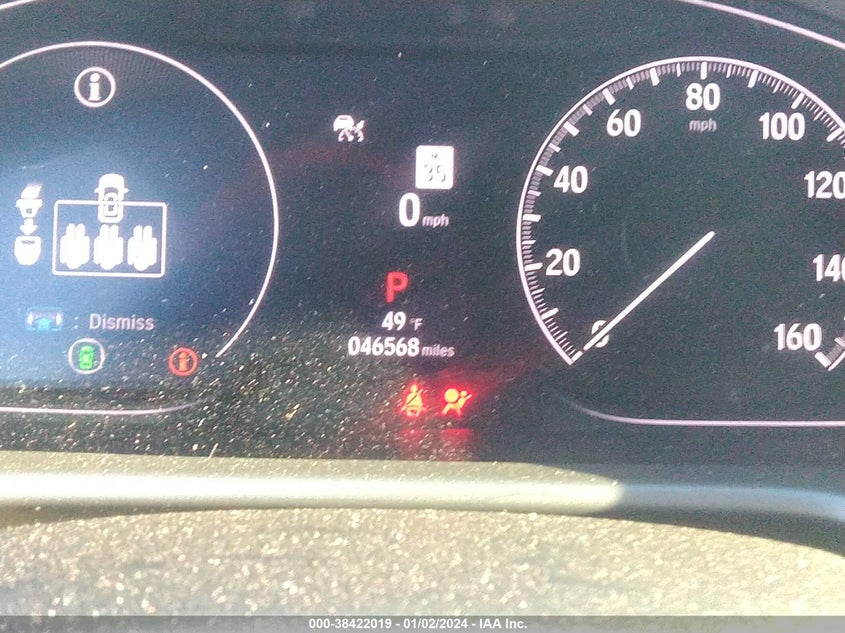 VIN 1HGCV1F32NA008089 2022 HONDA ACCORD SPORT