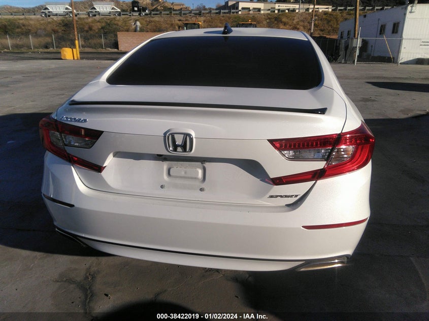 VIN 1HGCV1F32NA008089 2022 HONDA ACCORD SPORT