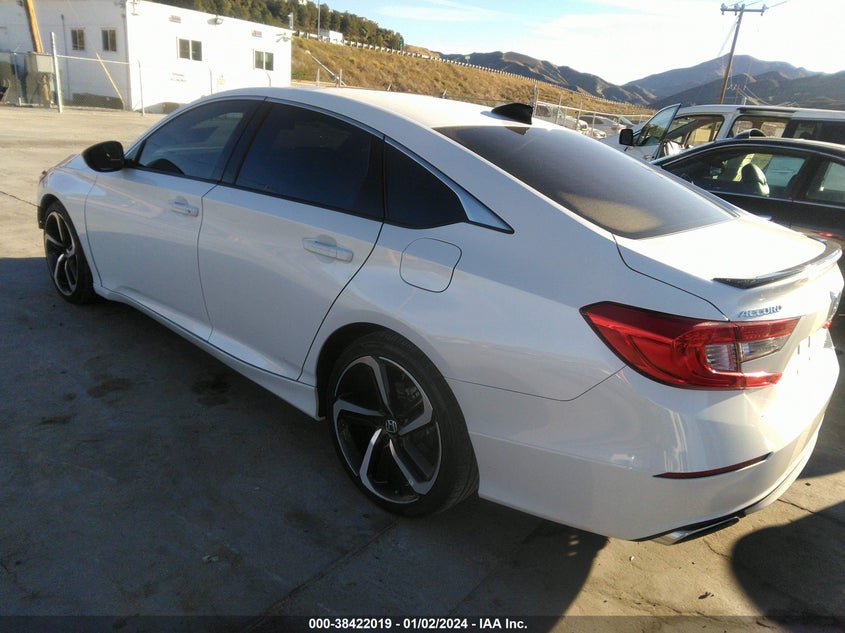 VIN 1HGCV1F32NA008089 2022 HONDA ACCORD SPORT