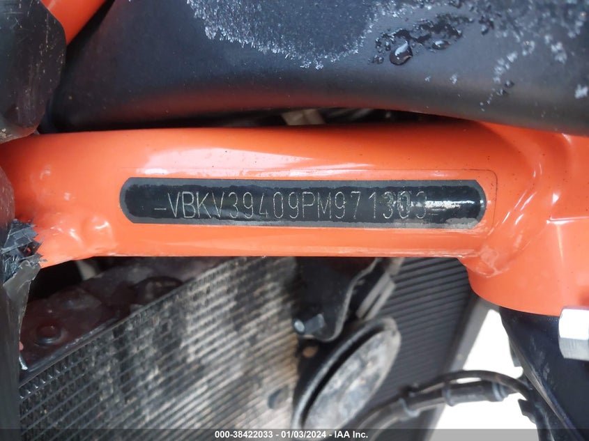 VIN VBKV39409PM971303 2023 KTM 1290 SUPER DUKE R