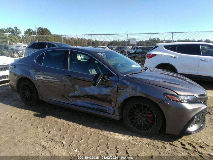 2022 TOYOTA CAMRY SE/NIGHT SHADE - 4T1T11AK3NU014115