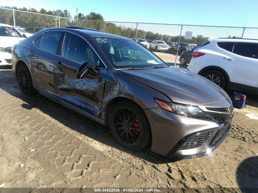 2022 TOYOTA CAMRY SE/NIGHT SHADE - 4T1T11AK3NU014115