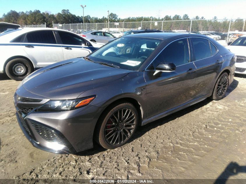 2022 TOYOTA CAMRY SE/NIGHT SHADE - 4T1T11AK3NU014115