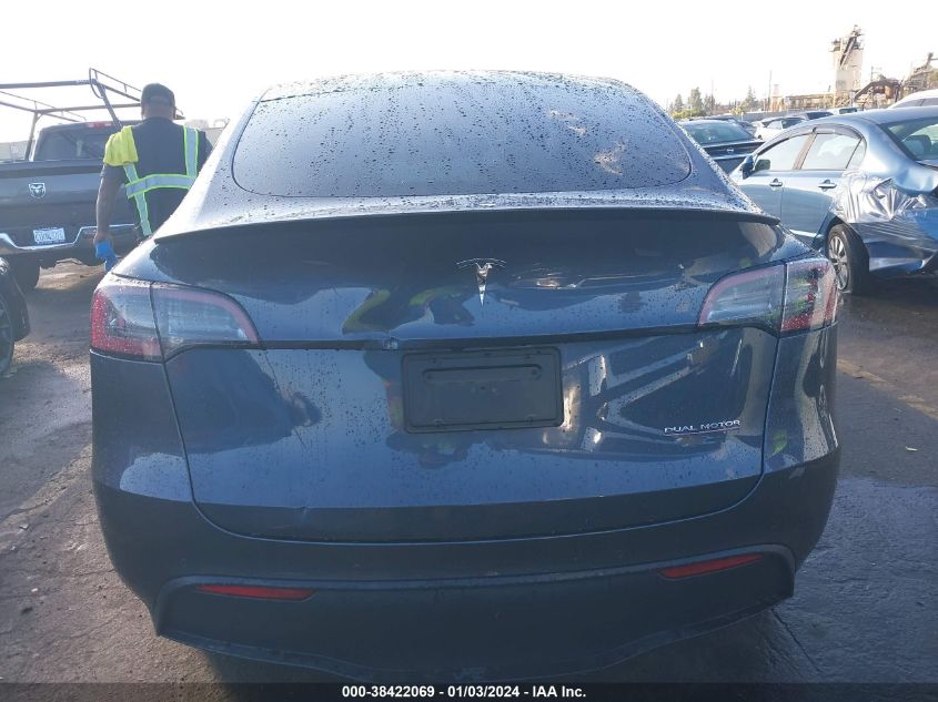 2022 TESLA MODEL Y PERFORMANCE DUAL MOTOR ALL-WHEEL DRIVE - 7SAYGDEF4NF524136