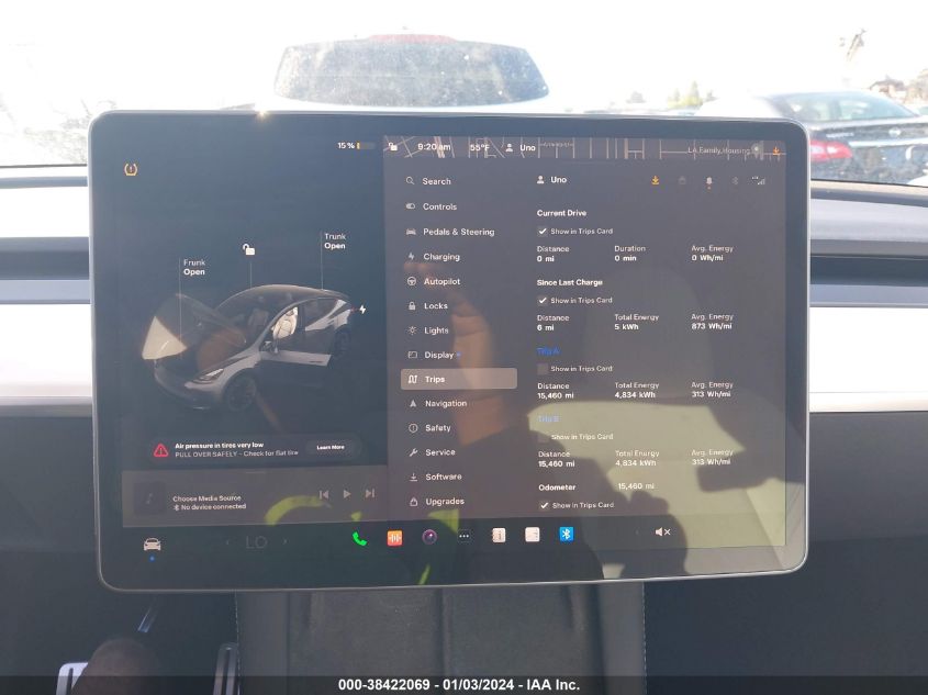 2022 TESLA MODEL Y PERFORMANCE DUAL MOTOR ALL-WHEEL DRIVE - 7SAYGDEF4NF524136