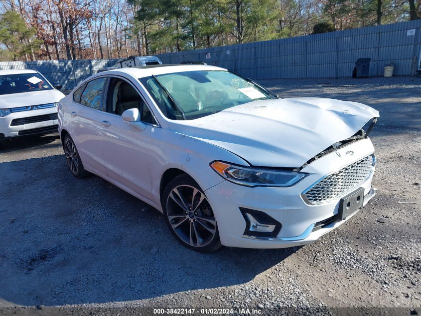 2019 FORD FUSION TITANIUM - 3FA6P0D94KR240305