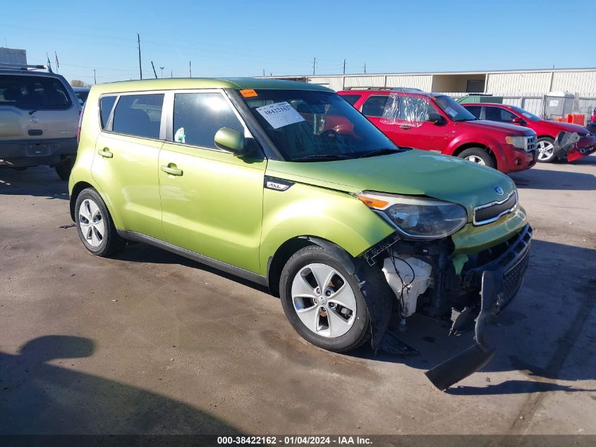 2015 KIA SOUL - KNDJN2A23F757332