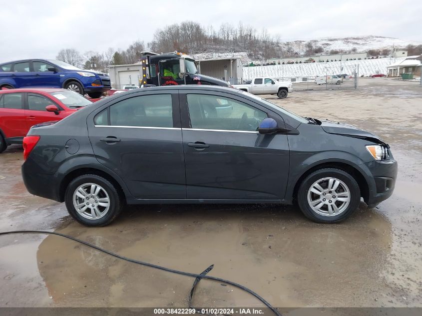 2014 CHEVROLET SONIC LT AUTO - 1G1JC5SG7E4212423